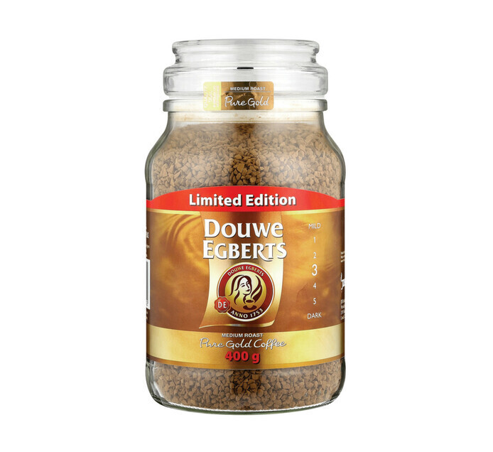 Douwe egberts pure gold coffee (1 x 400g) offer at Makro’s liquor
