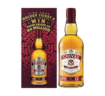 Chivas regal 12yo blended scotch whisky in phakamisa pack (1 x 750ml)