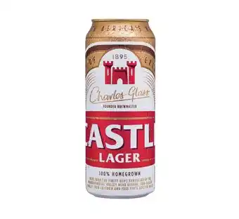 Castle lager cans (24 x 500 ml)