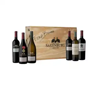 Makro’s liquor Saxenburg curated gift box (6 x 750ml) offer
