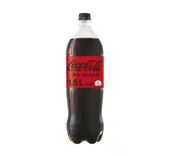Coca cola soft drink 1.5l, zero