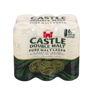 Pick n Pay Liquor Castle double malt 410ml x 6 offer