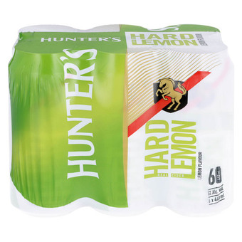 Pick n Pay Liquor Hunters hard lemon can 440ml x 6 offer