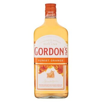 Gordon's sunset orange 750ml