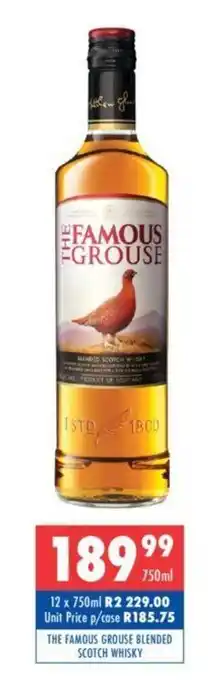 The Famous Grouse Blended Scotch Whisky 750ml