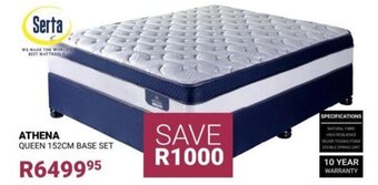 Athena Queen 152cm Base Set
