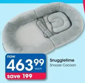 Clicks Snuggletime Snooze Cocoon offer