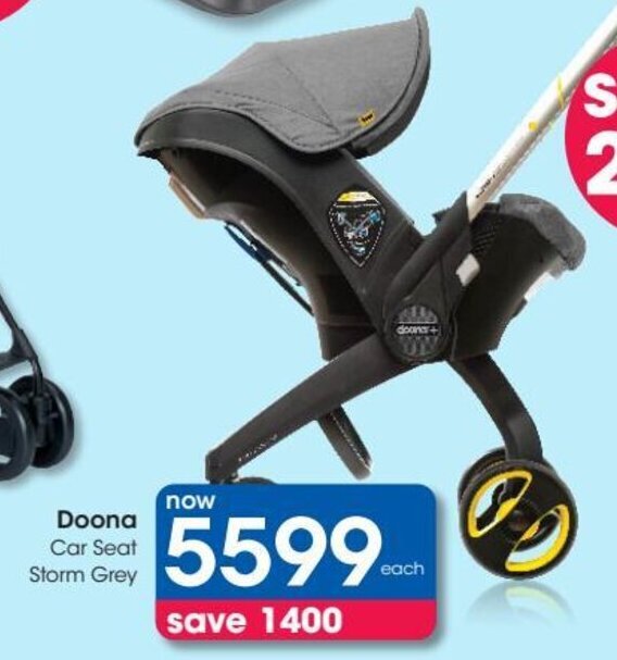 Doona Car Seat Storm Grey offer at Clicks