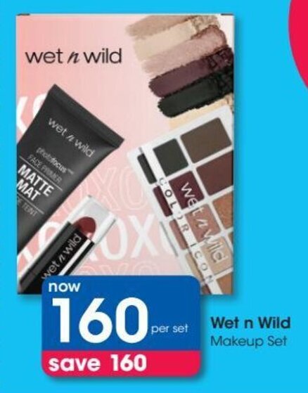 Wet n Wild Make Up Set offer at Clicks