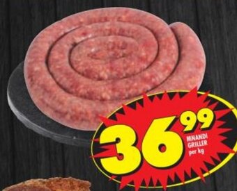 Shoprite Mnandi Griller per kg offer
