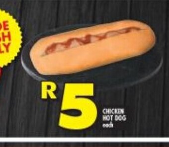 Shoprite Chicken Hot Dog each offer