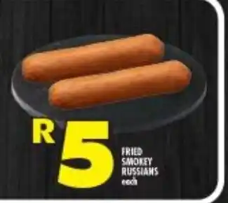 Shoprite Fries Smokey Russians each offer