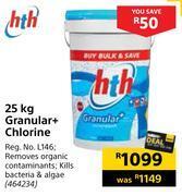 Builders Warehouse Hth 25kg granular+ chlorine offer