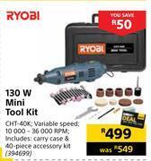 Builders Warehouse Ryobi 130w mini tool kit offer
