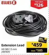 Builders Warehouse Ellies extension lead offer