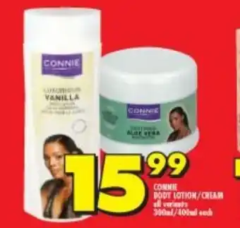 Connie Body Lotion / Cream all variants 300ml / 400ml