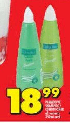 Shoprite Palmolive Shampoo / Conditioner all variants 350ml offer