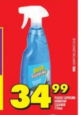 Shoprite Plush Supreme Window Cleaner 750ml offer