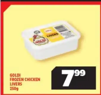 Usave Goldi Frozen Chicken Livers 250g offer