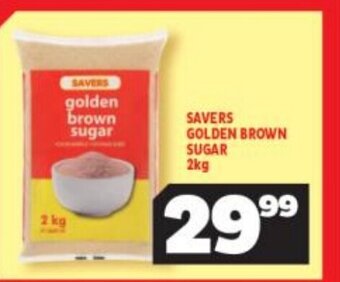 Usave Savers Golden Brown Sugar 2kg offer