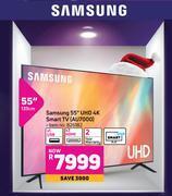 Game Samsung 55" (139cm) uhd 4k smart tv (au7000) offer