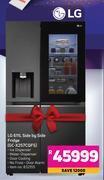 Game Lg 611l side by side fridge (gc-x257cqfs) offer