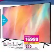 Game Samsung 75" (190cm) uhd tv (75au7000)-each offer