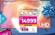 Game Samsung 70" (177cm) uhd smart tv (70au7000) offer
