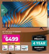 Game Hisense 50" (127cm) uhd smart tv (50a6h) offer