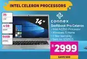 Connex 35cm swiftbook pro intel celeron