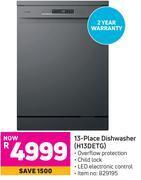 Game Hisense 13-place dishwasher (h13detg) offer