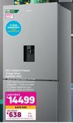 Game Hisense 463 l bottom freezer fridge silver (h610bs-wd) offer