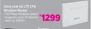 Game Ultra link 4g lte cpe wireless router offer