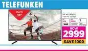 Game Telefunken 39" (99cm) hd led tv offer