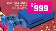 Game Titan pixel 64 retro console 600 offer