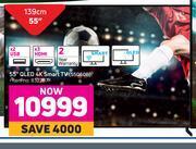 Game Samsung 55" (139cm) qled 4k smart tv (55q60b) offer