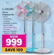 Game Logik 40cm pedestal fan-each offer