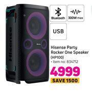 Game Hisense party rocker one speaker (hp100) offer