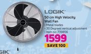 Game Logik 50cm high velocity wall fan offer