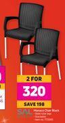 Sal monaco chair black- for 2