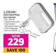 Game Logik retro hand mixer (rsh-080466) offer
