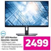 Game Dell 22" led monitor (se2219h / se2216) offer