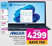 Game Mecer intel celeron laptop offer