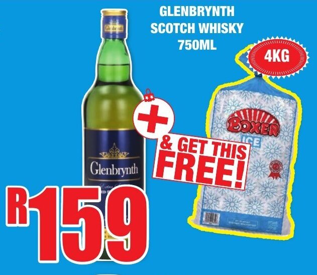 Glenbrynth Scotch Whisky 750ml offer at Boxer Liquors