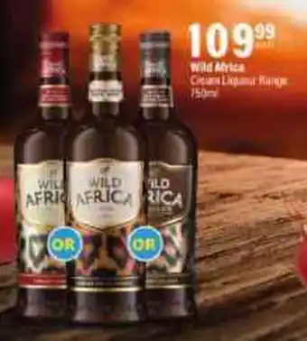 Liquor City Wild Africa 750ml offer