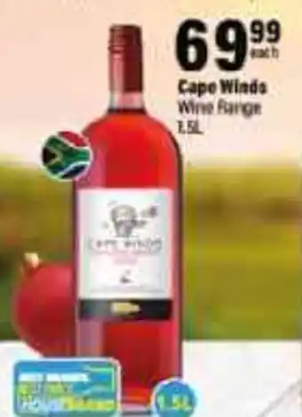 Liquor City Cape Winds 1.5L offer