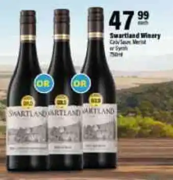 Liquor City Swartland Winery 750ml offer