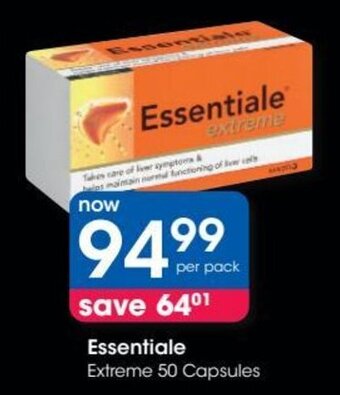 Clicks Essentiale Extreme 50 Capsules offer