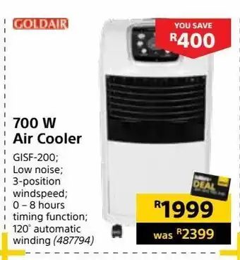 Builders Warehouse 700 w air cooler offer