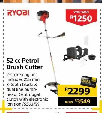 Builders Warehouse 52 cc petrol brush cutter offer